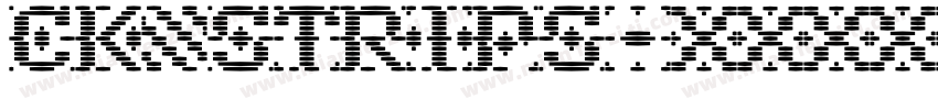 CK Strips字体转换